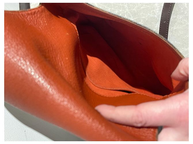 Salsa Borse LOUIS VUITTON T. Tessuto Marrone - vista 10