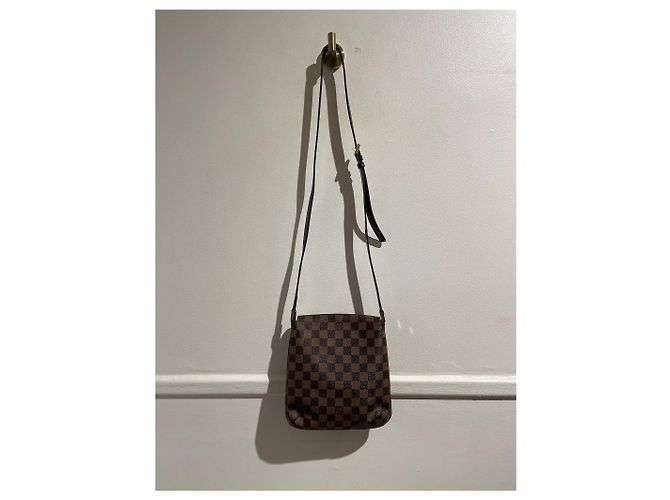 Salsa Borse LOUIS VUITTON T. Tessuto Marrone - vista 2