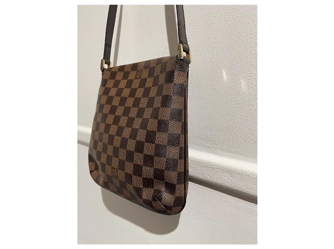 Salsa Borse LOUIS VUITTON T. Tessuto Marrone - vista 3