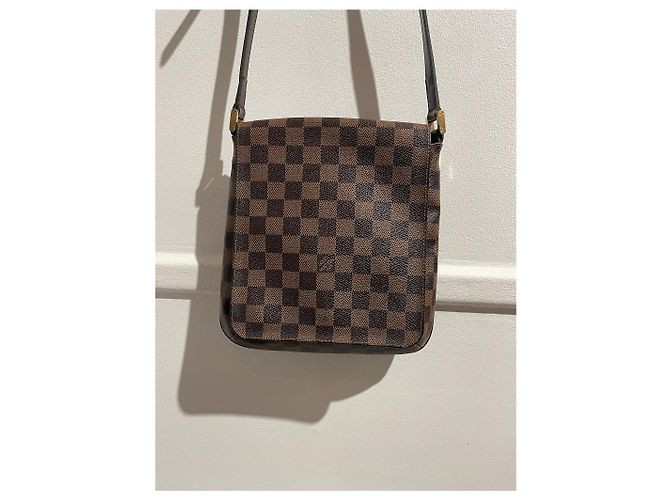 Salsa Borse LOUIS VUITTON T. Tessuto Marrone - vista 4