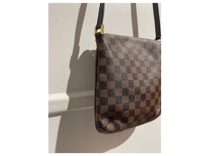 Salsa Borse LOUIS VUITTON T. Tessuto Marrone - vista 7