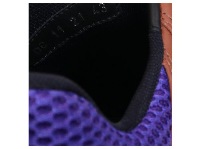 DIOR - B22 Sneakers Dior in tessuto a rete "viola caffè" (T43) Nero - vista 6