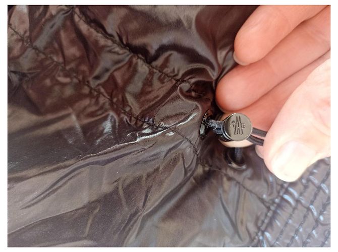 Moncler Jacke Mädchen Schwarz Blau Polyester 3 Jahre - Ansicht 3