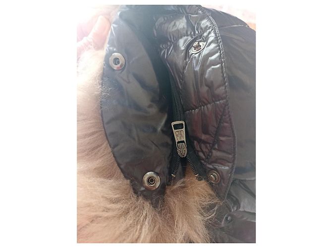 Moncler Jacke Mädchen Schwarz Blau Polyester 3 Jahre - Ansicht 8