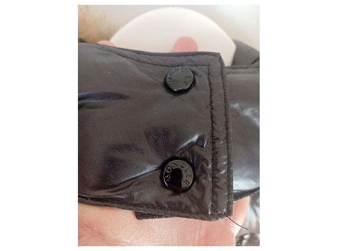 Moncler Jacke Mädchen Schwarz Blau Polyester 3 Jahre - Ansicht 9
