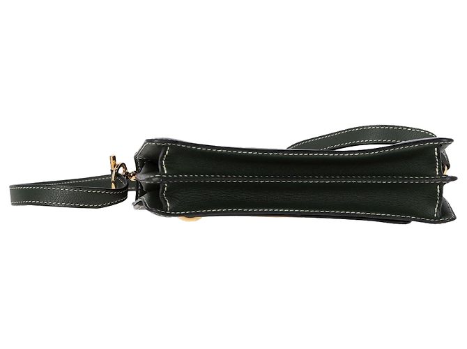 Borsa Hermès Evercolor Roulis 23 in pelle verde Verde oliva - vista 4