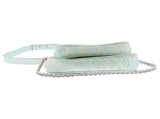 Borse LOUIS VUITTON T. Pelle Blu - vista 5