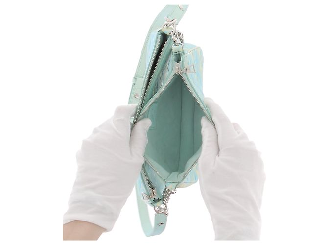 Borse LOUIS VUITTON T. Pelle Blu - vista 6