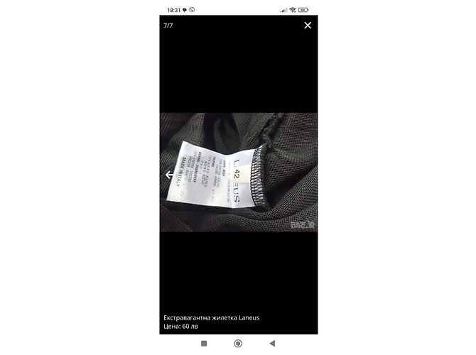 Autre Marque Blazer Laneus con bordado de águila negro de viscosa - vista 2