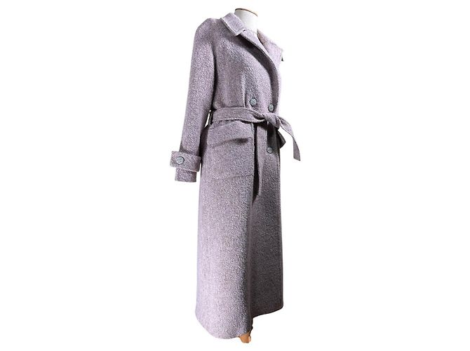 Autre Marque Abrigo de lana Rokh Rosa Melange Multicolor - vista 4