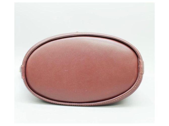 Cartier - Must - Eimer Tasche mit Schultergurt Bordeaux - Ansicht 4