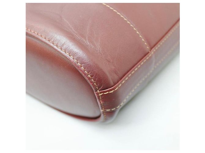 Cartier - Must - Eimer Tasche mit Schultergurt Bordeaux - Ansicht 9