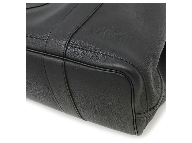 Hermès Hermes Garden Party PM 36 Tote Bag Black Leather - view 3