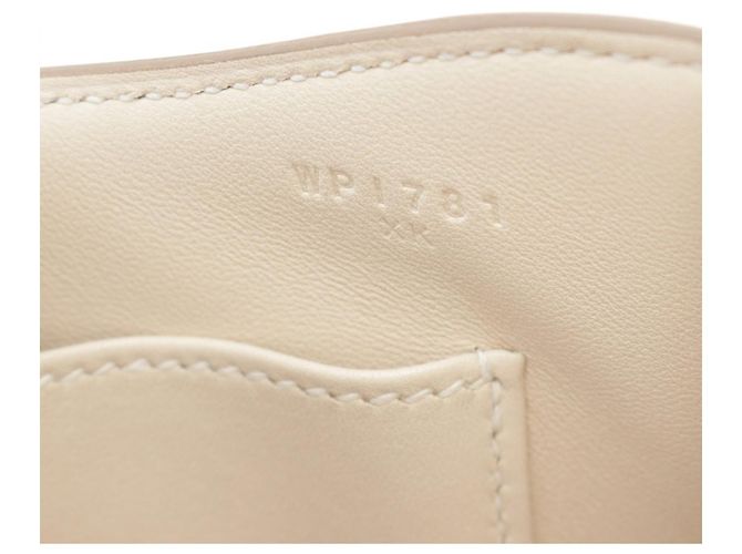 Hermès Borsa a Spalla Hermes Constance Elan Avorio Beige - vista 5