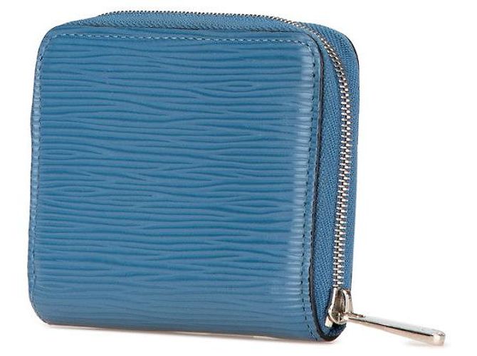 Porte-monnaie Zippy Epi Louis Vuitton M60384 Bleu - vue 2