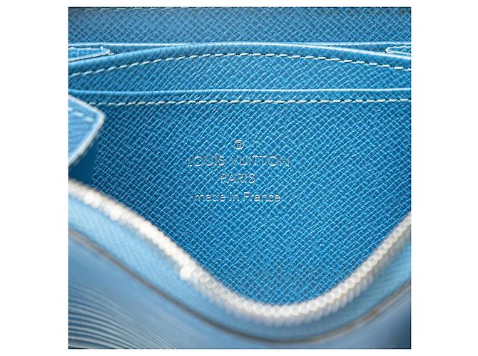 Porte-monnaie Zippy Epi Louis Vuitton M60384 Bleu - vue 6