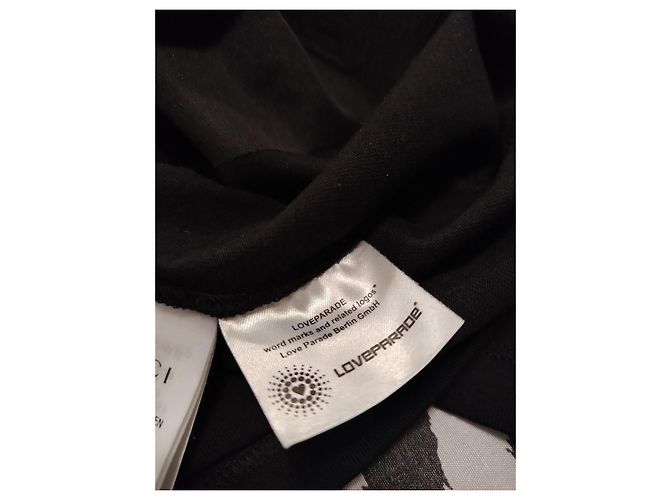 Camiseta Gucci Love Parade 2022 negra de algodón Negro - vista 10