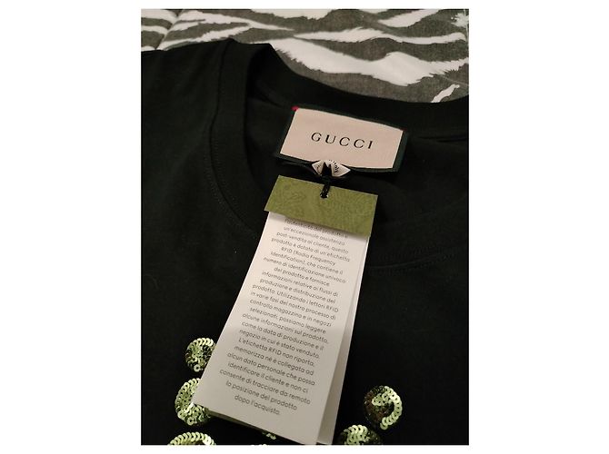 Camiseta Gucci Love Parade 2022 negra de algodón Negro - vista 5