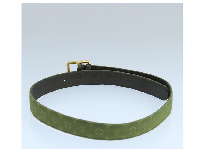 LOUIS VUITTON Cintura Mini Monogram 36,6" TST Khaki LV Auth 98161 Cachi - vista 2
