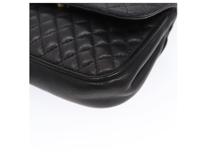 Borsa a Spalla BALLY in Pelle Blu Navy Oro Auth bs20712 D'oro - vista 15