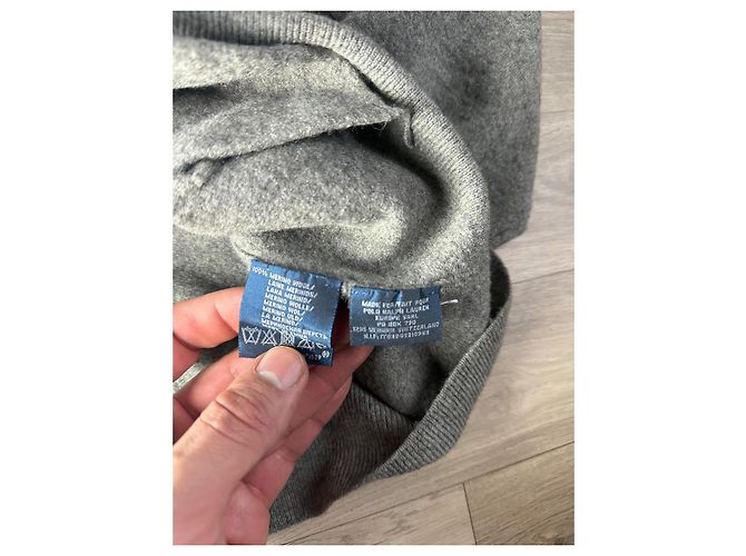 Polo Ralph Lauren Ralph Lauren graue Baumwollweste - XL - Ansicht 10