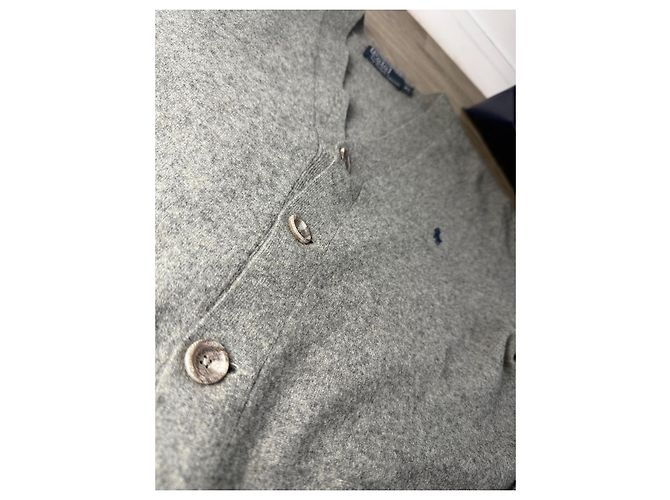 Polo Ralph Lauren Ralph Lauren graue Baumwollweste - XL - Ansicht 7