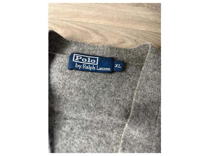 Polo Ralph Lauren Ralph Lauren graue Baumwollweste - XL - Ansicht 9