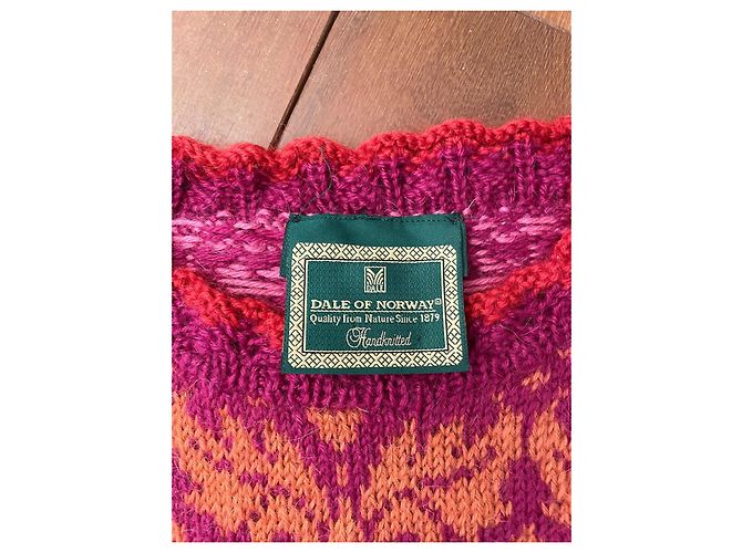Dale of Norway Dale Exklusiv Pink Rot Orange Bordeaux - Ansicht 2