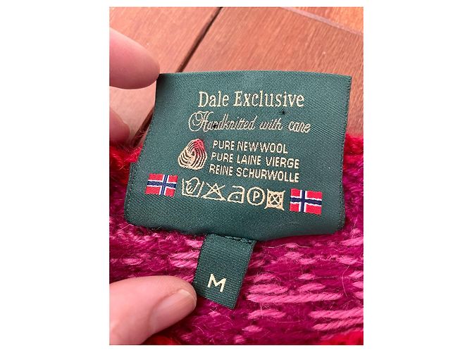 Dale of Norway Dale Exklusiv Pink Rot Orange Bordeaux - Ansicht 3