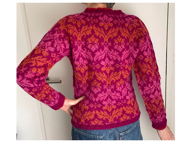 Dale of Norway Dale Exklusiv Pink Rot Orange Bordeaux - Ansicht 8