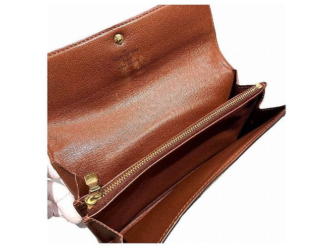 Louis Vuitton Monogram Sarah Langbörse Braun - Ansicht 2