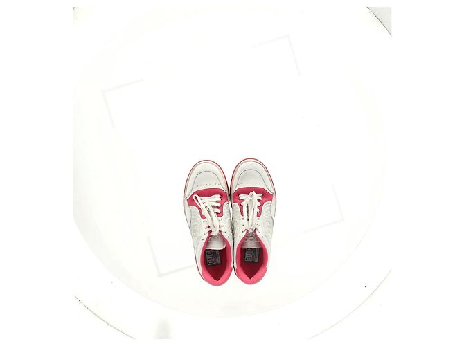 Sneakers Gucci MAC80 in pelle rossa Rosso - vista 11