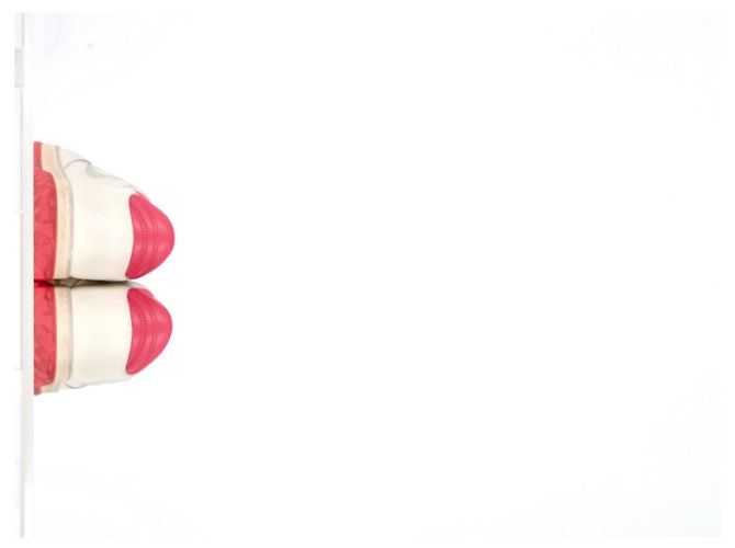 Sneakers Gucci MAC80 in pelle rossa Rosso - vista 12