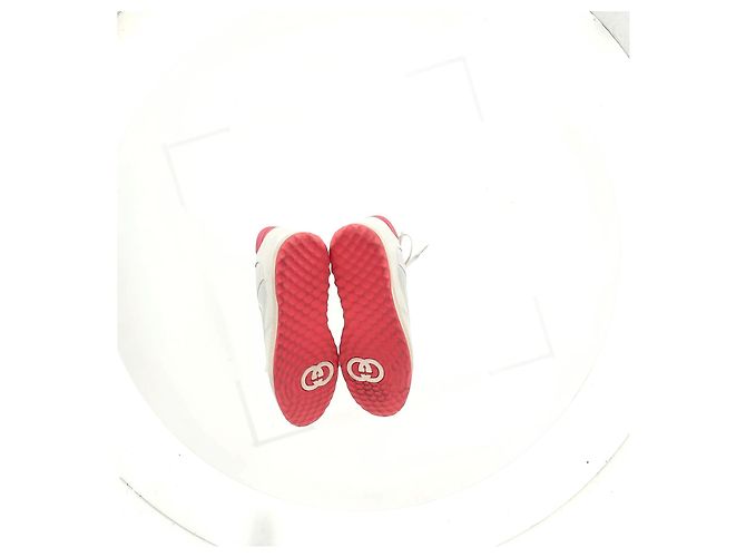 Sneakers Gucci MAC80 in pelle rossa Rosso - vista 14