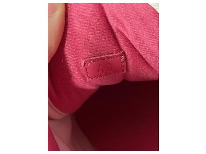Sneakers Gucci MAC80 in pelle rossa Rosso - vista 15
