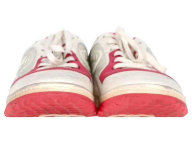 Sneakers Gucci MAC80 in pelle rossa Rosso - vista 2