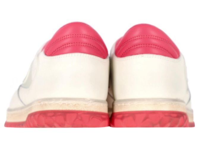 Sneakers Gucci MAC80 in pelle rossa Rosso - vista 4