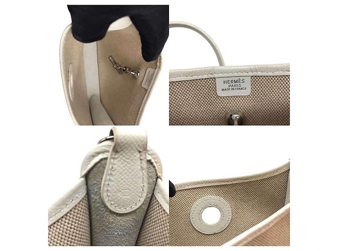 Hermès Borsa a spalla TPM Hermes Vespa Avorio Bianco - vista 5