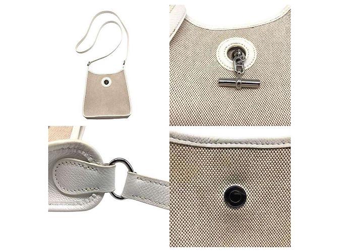 Hermès Borsa a spalla TPM Hermes Vespa Avorio Bianco - vista 6