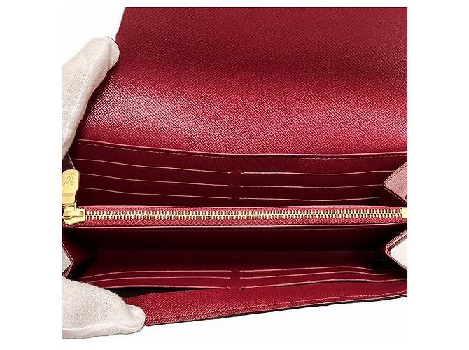Portafoglio Sarah Monogram Louis Vuitton Rosa - vista 6