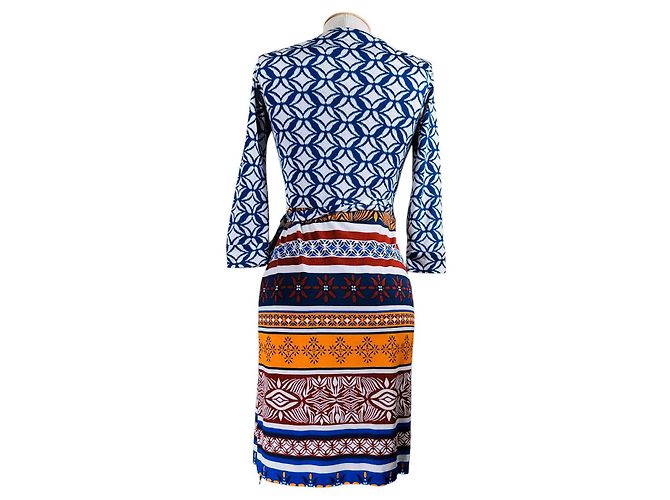 Vestido de seda Diane Von Furstenberg Multicolor - vista 3