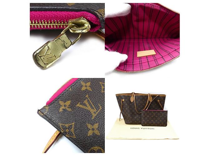 Louis Vuitton Neverfull MM Monogram Tote M40996 Brown - view 10
