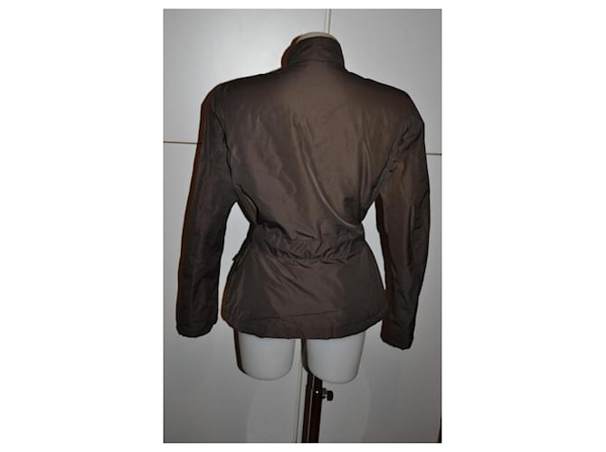 Chaqueta acolchada Aspesi con cinturón marrón Castaño - vista 4
