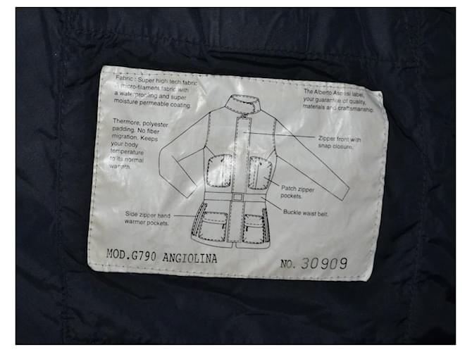 Chaqueta acolchada Aspesi con cinturón marrón Castaño - vista 6