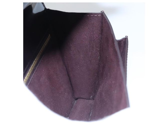 LOUIS VUITTON Vernis Monceau BB Borsa a Mano 2way Amarante M91580 LV Auth 101839 Bordò - vista 21