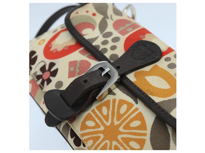 BALLY Accessory Pouch Canvas White Silver Auth ti2511 Silvery - view 10