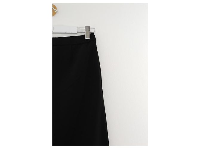 Chanel Pantalones anchos negros - vista 4