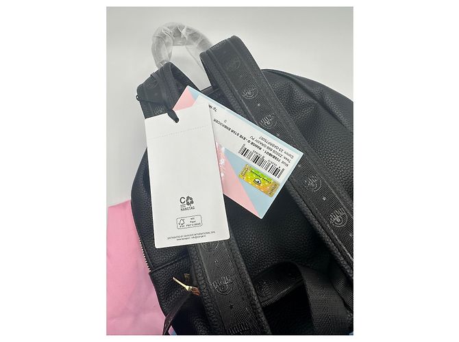 Chiara Ferragni Black Leather Backpack - view 2
