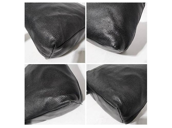 Bolsa Hobo Gucci Interlocking G Preta Preto - vista 10