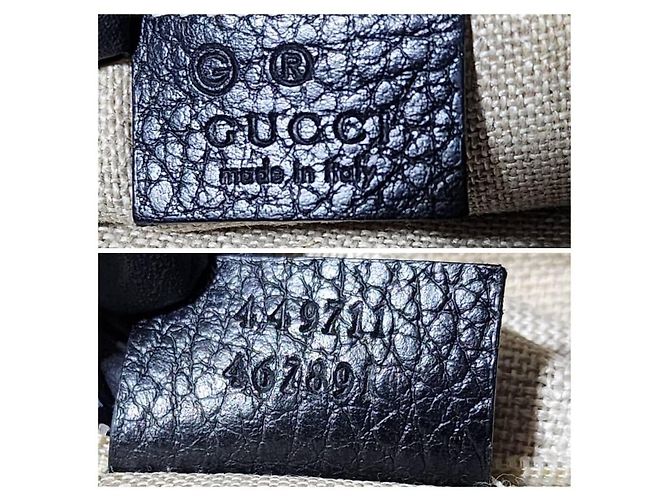 Bolsa Hobo Gucci Interlocking G Preta Preto - vista 15